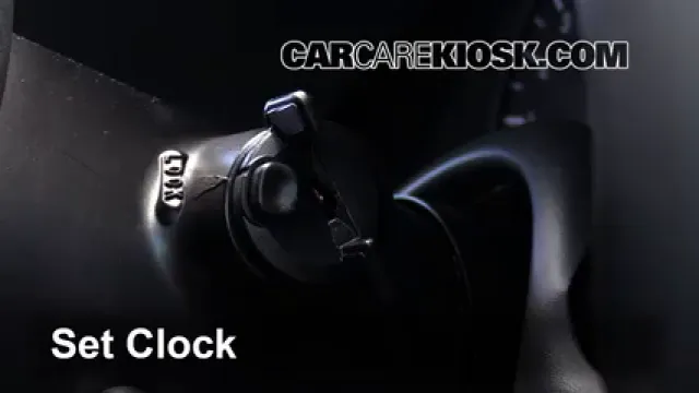 1999 Pontiac Firebird Formula 5.7L V8 Convertible Reloj Fijar hora de reloj